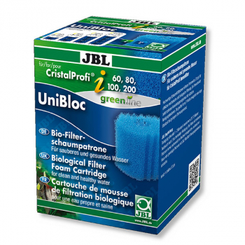 JBL UniBloc CristalProfi i60/80/100/200 - Ersatz-Schaumstoffpatrone für Aquarienfilter Cristal Profi i